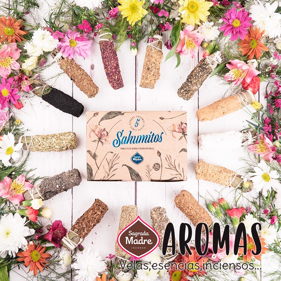 aromas: velas, inciensos, esencias